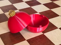 Christmas Bauble with Hidden Storage