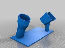 Dremel & HotGlue Gun stand with boxes for glue stick