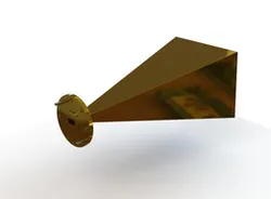 Fairview Microwave 33 to 50 GHz Horn Antenna with WR-22 waveguide (+23 db gain)