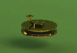 Fairview Microwave 58 to 63 GHz Horn Antenna with WR-15 waveguide (+0 db gain) but 360 degrees beamwidth
