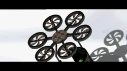 human drone with tutorial video
