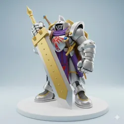 Knightmon Digimon Creature Model