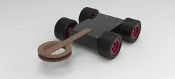 metal detector robot