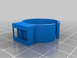 Modular cable holders for rack shelves and slotted wall uprights