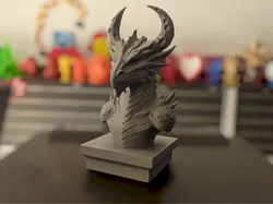 Moon Dragon Bust