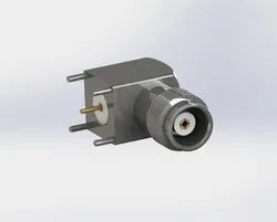 Rosenberger 10 GHz TNC Right Angle PCB Coaxial Connector