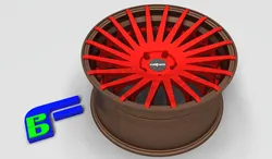 Rotiform_R125 IND Forged 3 piece wheel