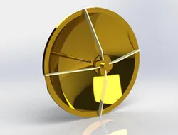 Sage Millimeter Cassegrain Parabolic Dish Antenna for 94 GHz (W Band)  = mmWave
