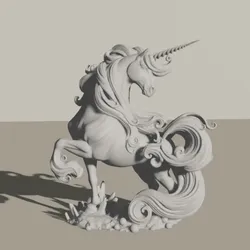 Sculptures & Artworks STL تنزيل - beautiful Unicorn - ElijahTop1