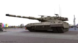 Tank Merkava Concept 200 mm