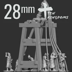 28mm Song Dynasty Trebuchet Set B