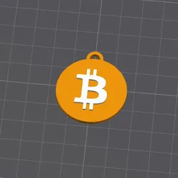3D printer bestanden | 3MF | Bitcoin keychain