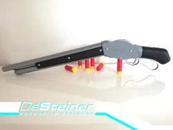 DeSteiner Model 1887 - mechanically working Winchester prop gun