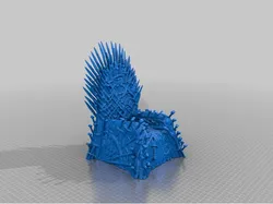 GoT Iron Throne - simplified