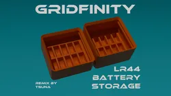 Gridfinity LR44 Battery Storage