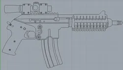 Kel tec plr-16 sketch