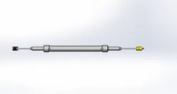 LED Drop Light/Task Light with Hooks - 14 Watts - 25' Cord - 3' Tube - Daisy Chain Connections