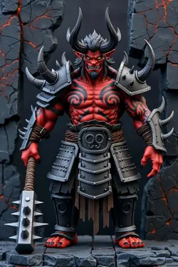 Oni Berserker Brutal - Guardián Infernal del Trío