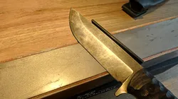 Sacki Knife 3.0 (Schmiedeglut) angle guide 15°