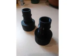Shop Vacuum Hose Adapter, 1-1/4'' to 2-1/4''