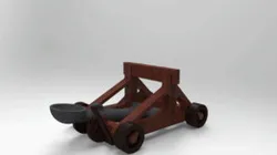 Ultimaker Rubber Band Seige Catapult