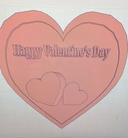Valentines day heart