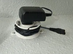 Wall Wart Storage - Wall Mounted, No Supports, US Type A/B