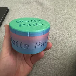 Watte Pads Container
