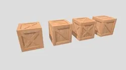 Wooden Crate Box Collection