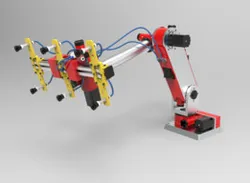 5 degrees of freedom robot arm