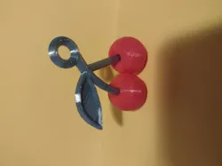 Cherry Keychain