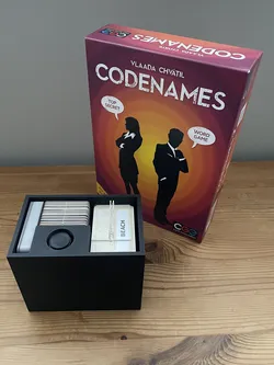 Codenames board game organiser