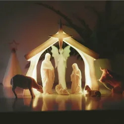 Creality Cloud | Nativity Scene Lamp | ملفات الطابعة ثلاثية الأبعاد