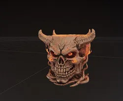 Demon head.