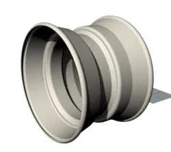 drop center rims with 15 degree tapered bead seat
