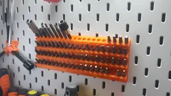 IKEA SKADIS 6mm Bit Rack