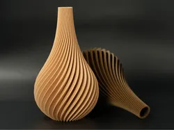 Jarrón Espiral Japandi Minimalista - Modelo de impresión 3D gratuito