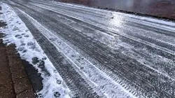 long frozen street - PBR