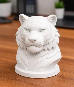 Majestic Tiger Bust