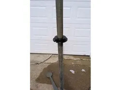 Military Pole Mast Guyline Guide Plate