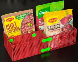 Modular Seasoning Condiment Modular Packet Caddy Organizer
