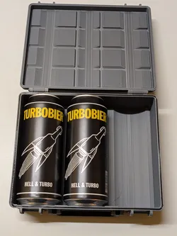 Rugged Case Light for soda/beer cans