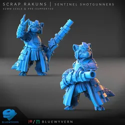 Scrap Rakuns - Sentinel Shotgunners