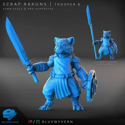 Scrap Rakuns - Trooper B (Modular)