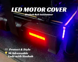 Simhub - Motor LED Cover - DIY Belt tensioner