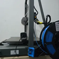 3D printer bestanden | 3MF | Ender3 V3 Plus - filament arm base adaptor -  90 degree
