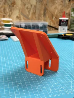 45 degrees angled vesa mount for 40mm aluminum profile