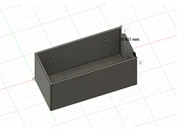 Black Board Chalk Holder