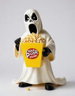 Fișiere pentru imprimante 3D | Fișier 3MF | GHOST SCREAM POPCORN HALLOWEEN MOVIE