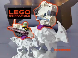 FlexiDinos LEGO saddle adapters for all models